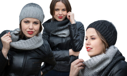 Knitted Degrade Trio: Elevating Style with Combinatorial Creativity